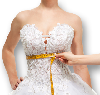 how to alter wedding dress